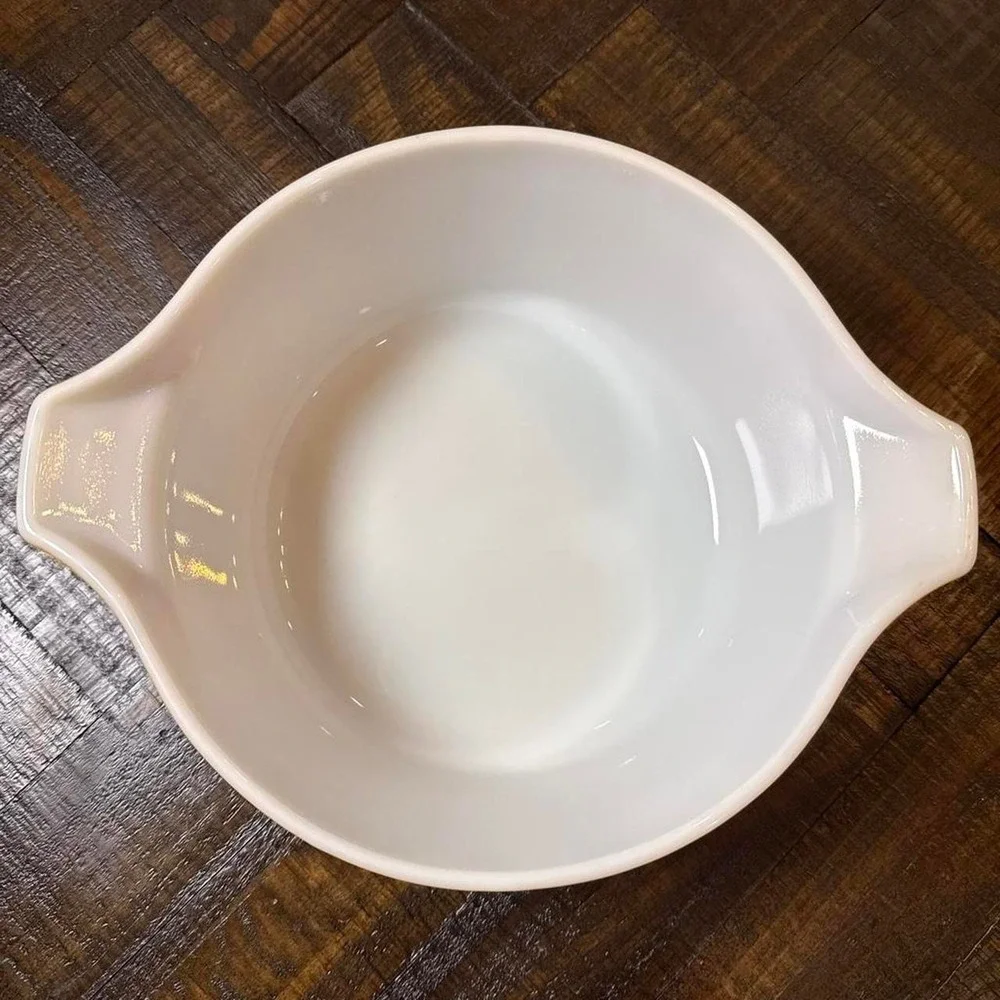 Vintage Pyrex Butterfly Gold 475-B 2.5 Qt Cinderella Casserole Bowl